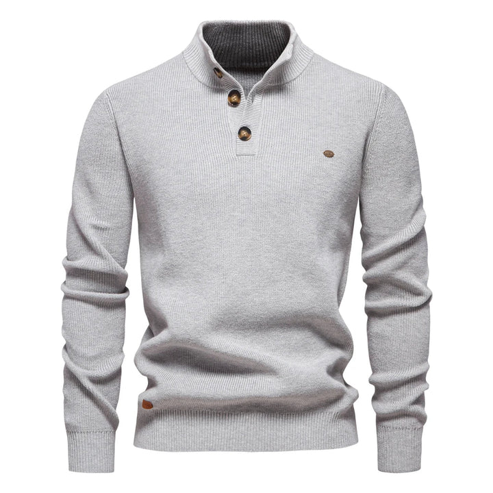 Koelman | Men’s Sweater with Button Design