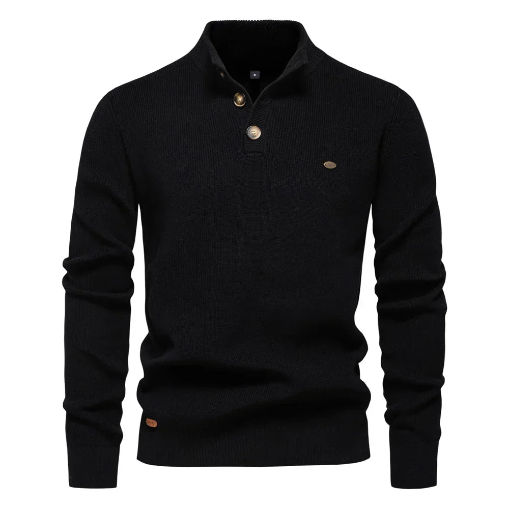 Koelman | Men’s Sweater with Button Design
