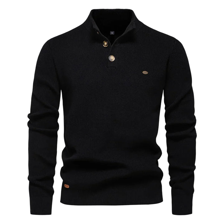 Koelman | Men’s Sweater with Button Design