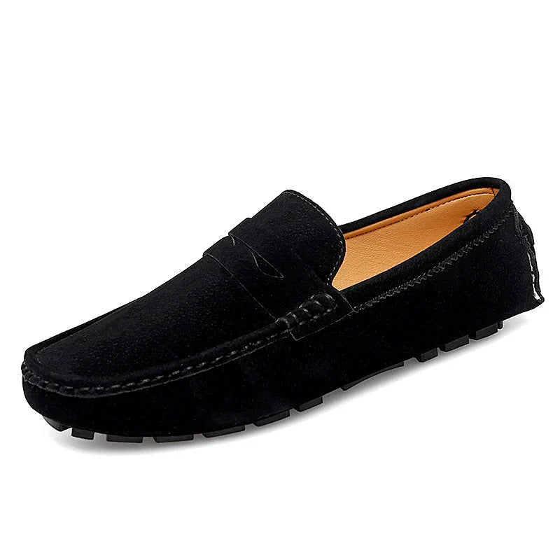 Suede Loafers