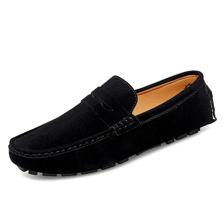 Suede Loafers
