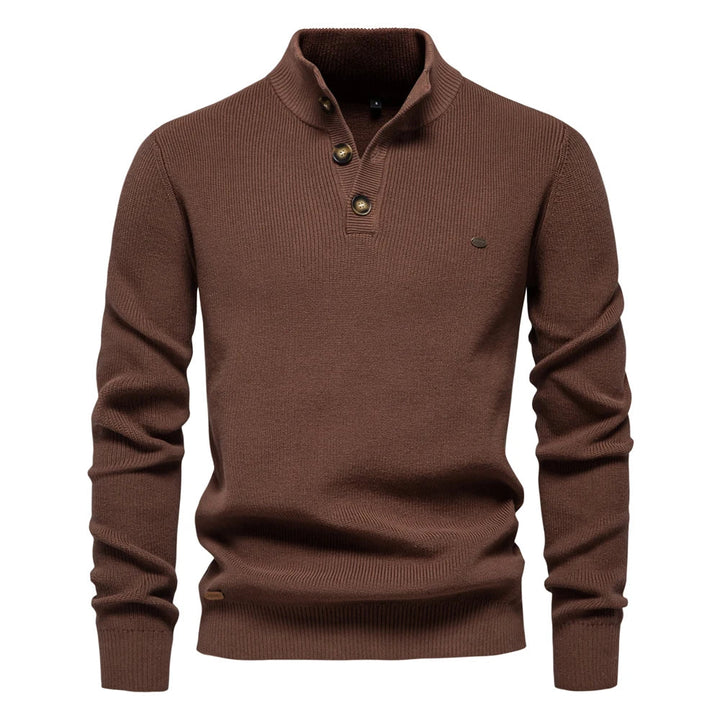 Koelman | Men’s Sweater with Button Design