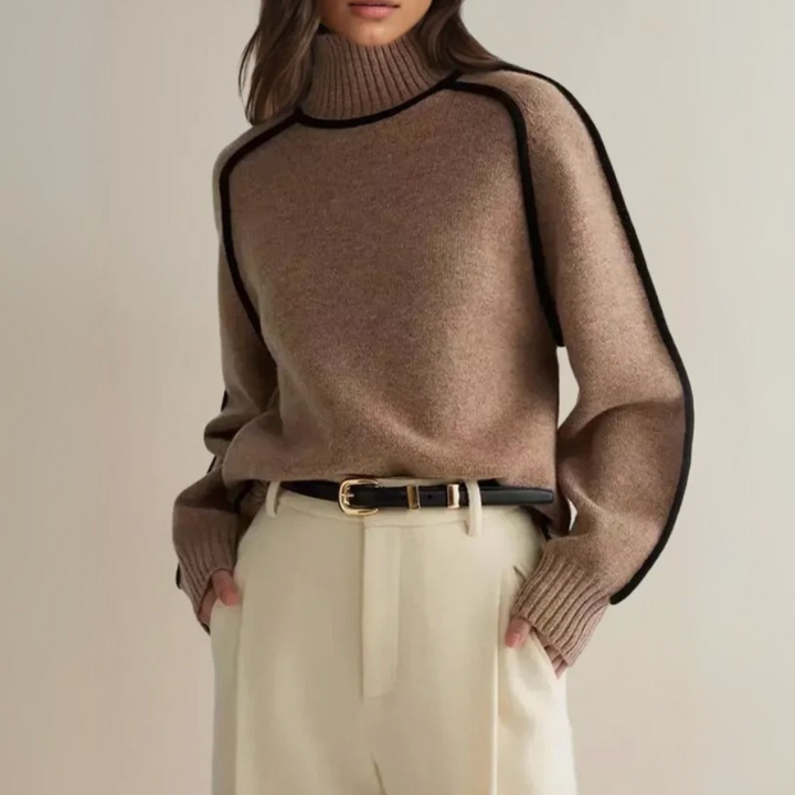 Elegant Donna Turtleneck Sweater