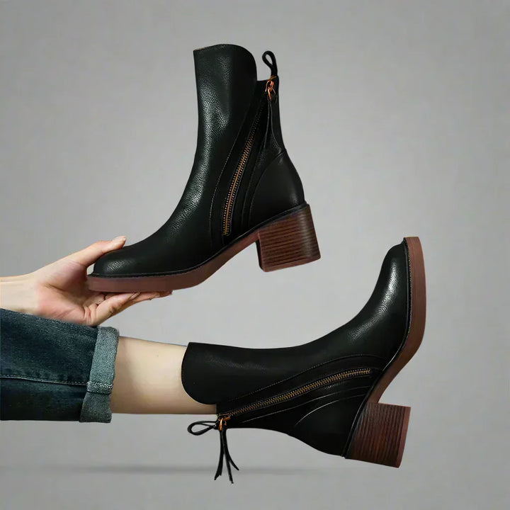Saskia | Elegant Ankle Boots for Everyday