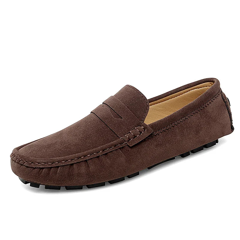 Suede Loafers