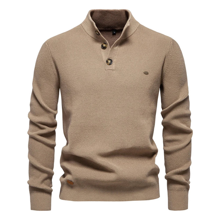 Koelman | Men’s Sweater with Button Design