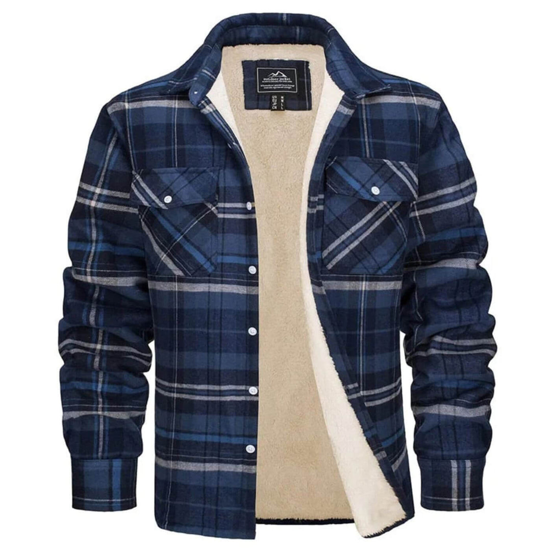 Théodore - Plaid Fleece Jacket