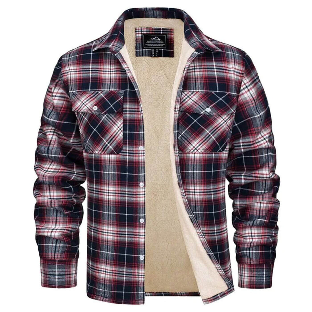 Théodore - Plaid Fleece Jacket