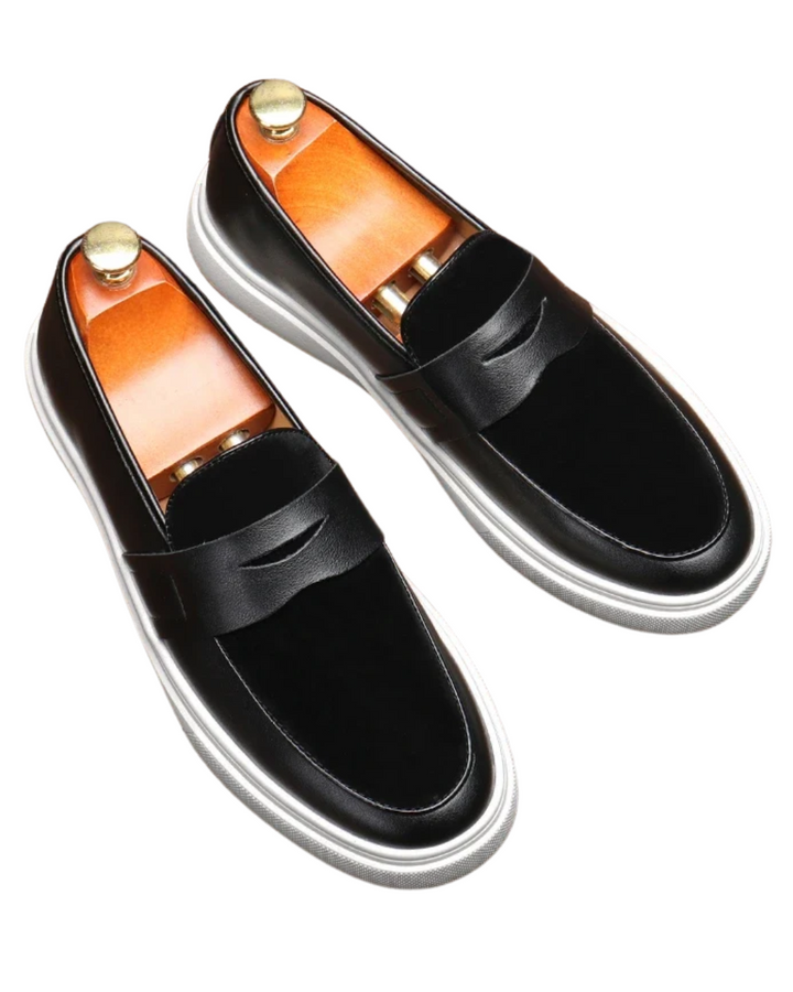 Naples Leather Moccasins