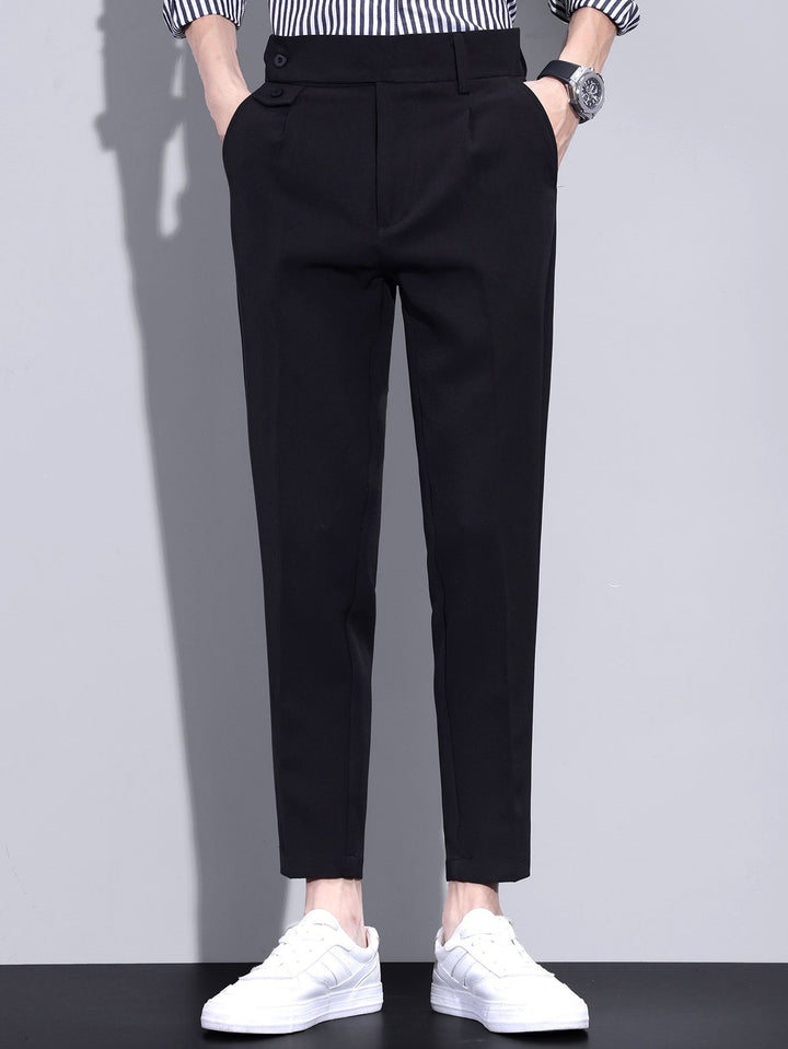 Slim Tapered Cropped Pants