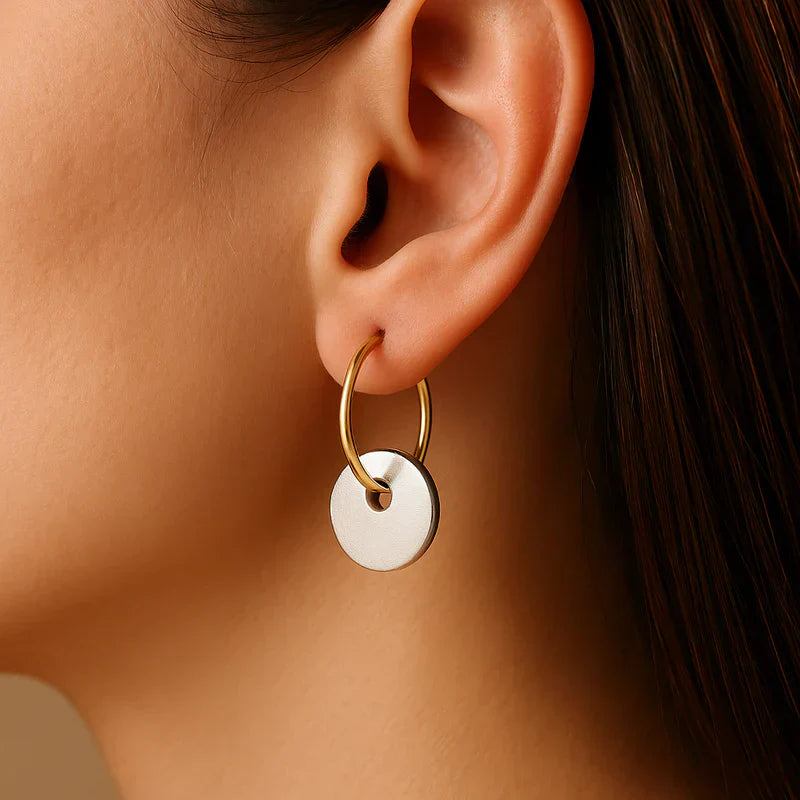 Chic Handmade Hoop Earrings
