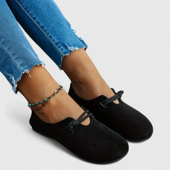 Isie | Slip-On Suede Flats