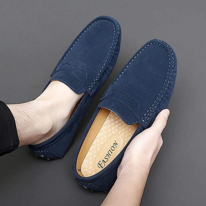 Suede Loafers