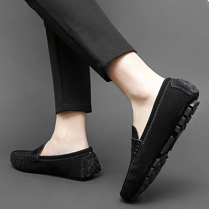 Suede Loafers