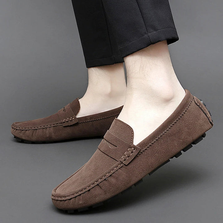 Suede Loafers