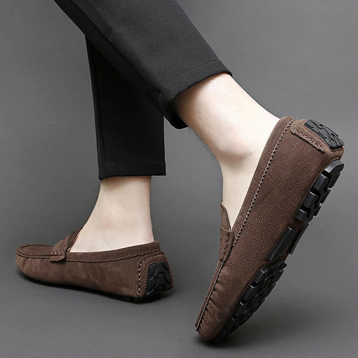 Suede Loafers