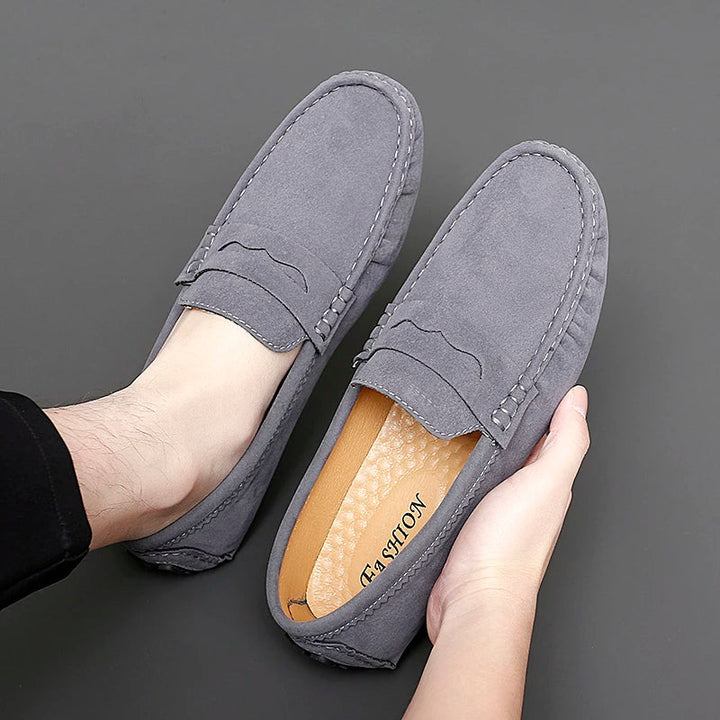 Suede Loafers