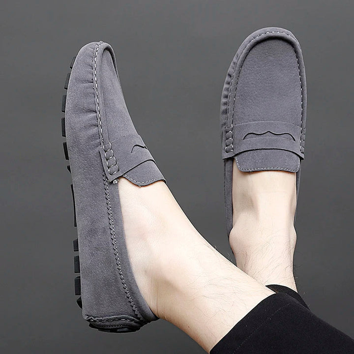 Suede Loafers