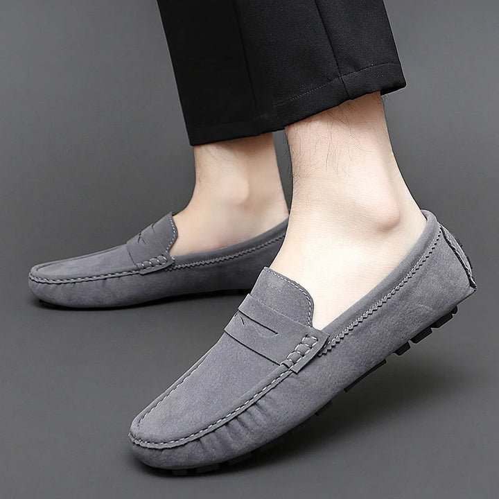 Suede Loafers