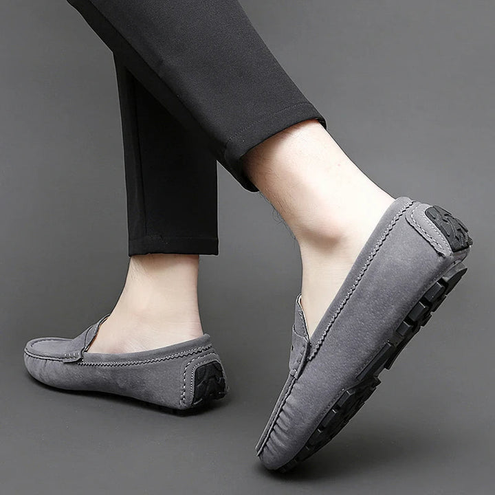 Suede Loafers