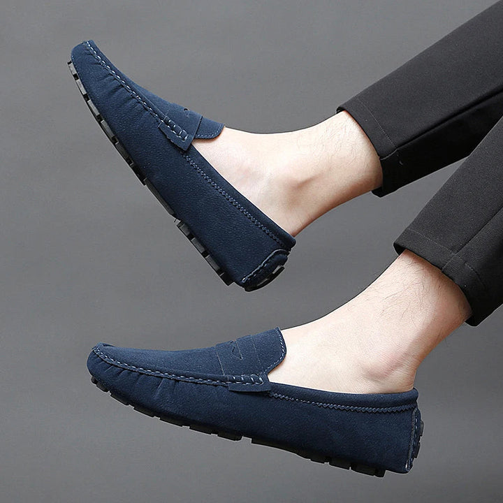 Suede Loafers
