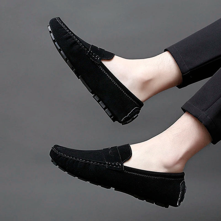 Suede Loafers