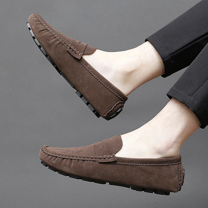 Suede Loafers