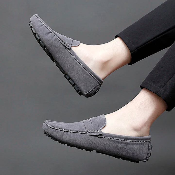 Suede Loafers