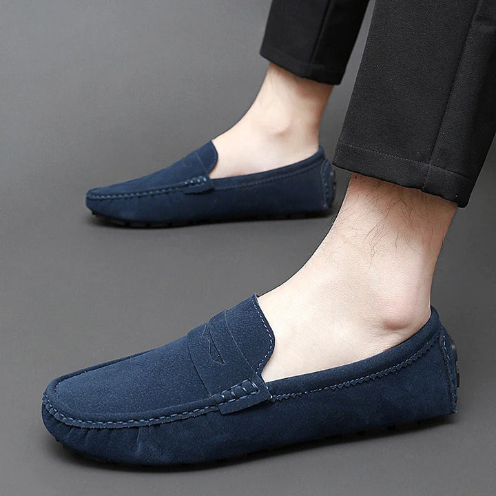 Suede Loafers