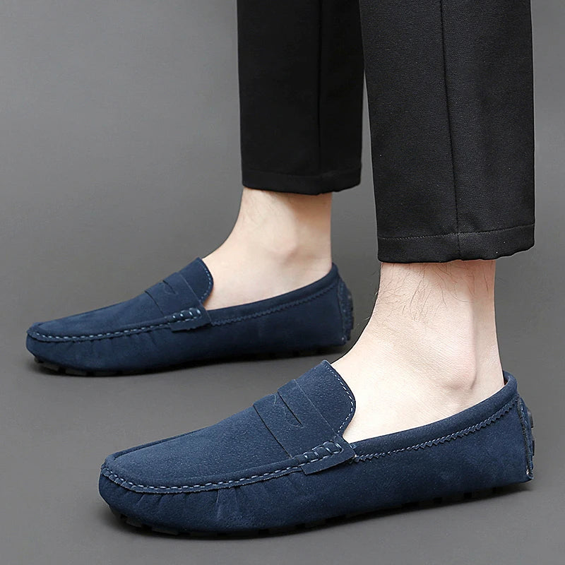 Suede Loafers