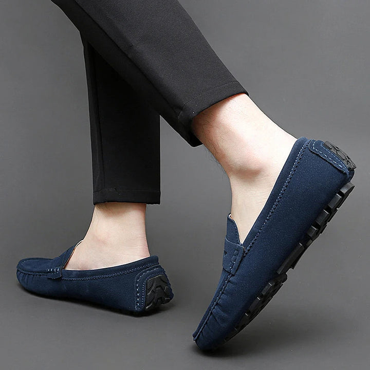 Suede Loafers