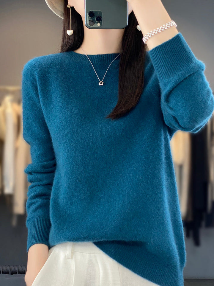 Cozy Cotton Sweater by Anette