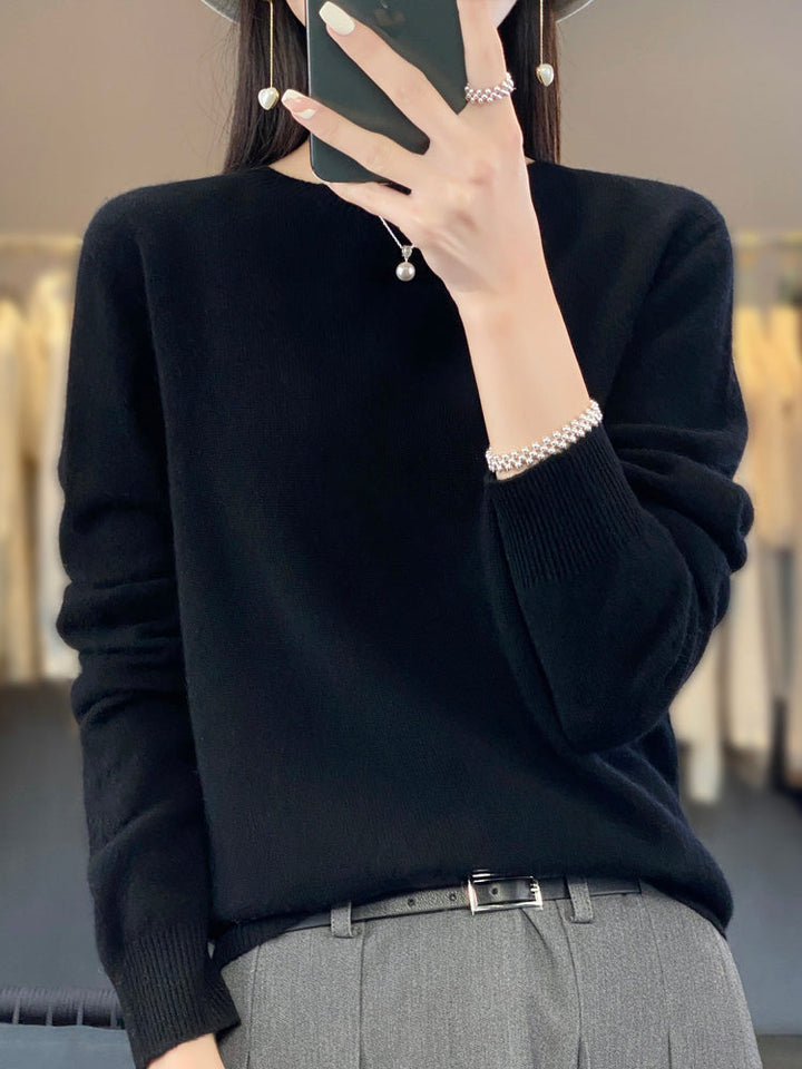 Cozy Cotton Sweater by Anette