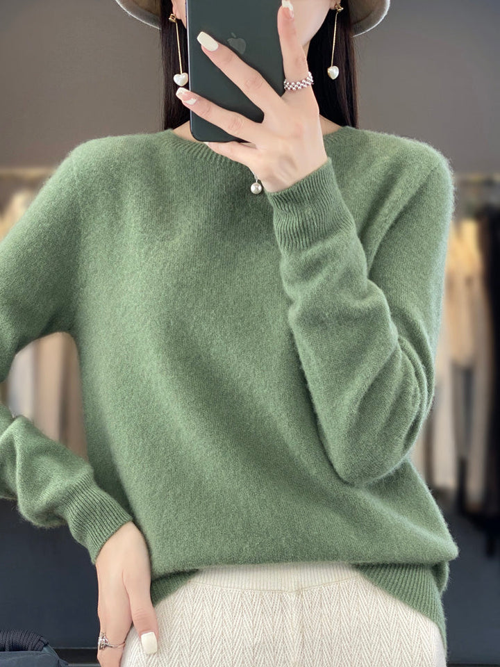 Cozy Cotton Sweater by Anette