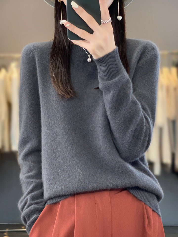 Cozy Cotton Sweater by Anette