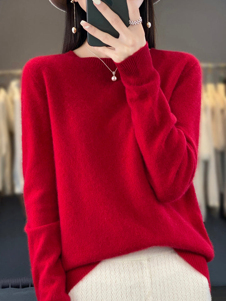 Cozy Cotton Sweater by Anette