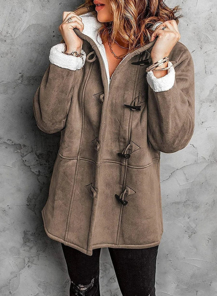 Valentina™ | Cashmere Look Hooded Coat