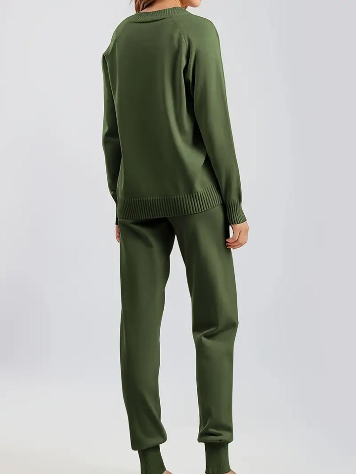 Madison™ | Elegant Two-Piece Long Sleeve Set