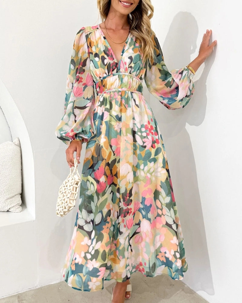 Valerie™ | Elegant Floral Dress