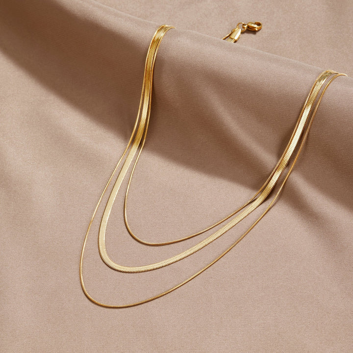 Gold Multi-Strand Necklace Chain