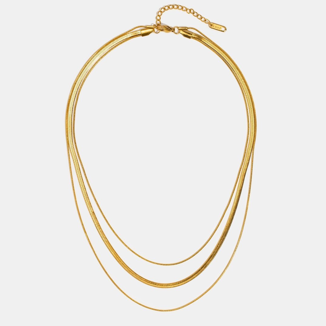 Gold Multi-Strand Necklace Chain