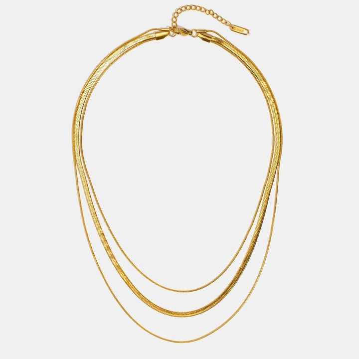 Gold Multi-Strand Necklace Chain