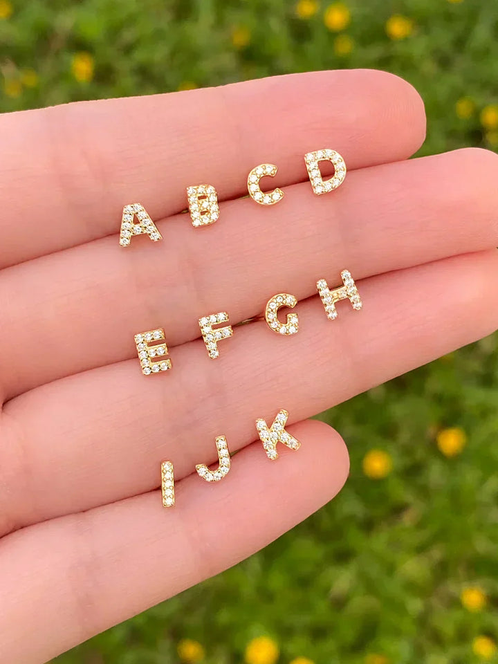 Earring with Initial