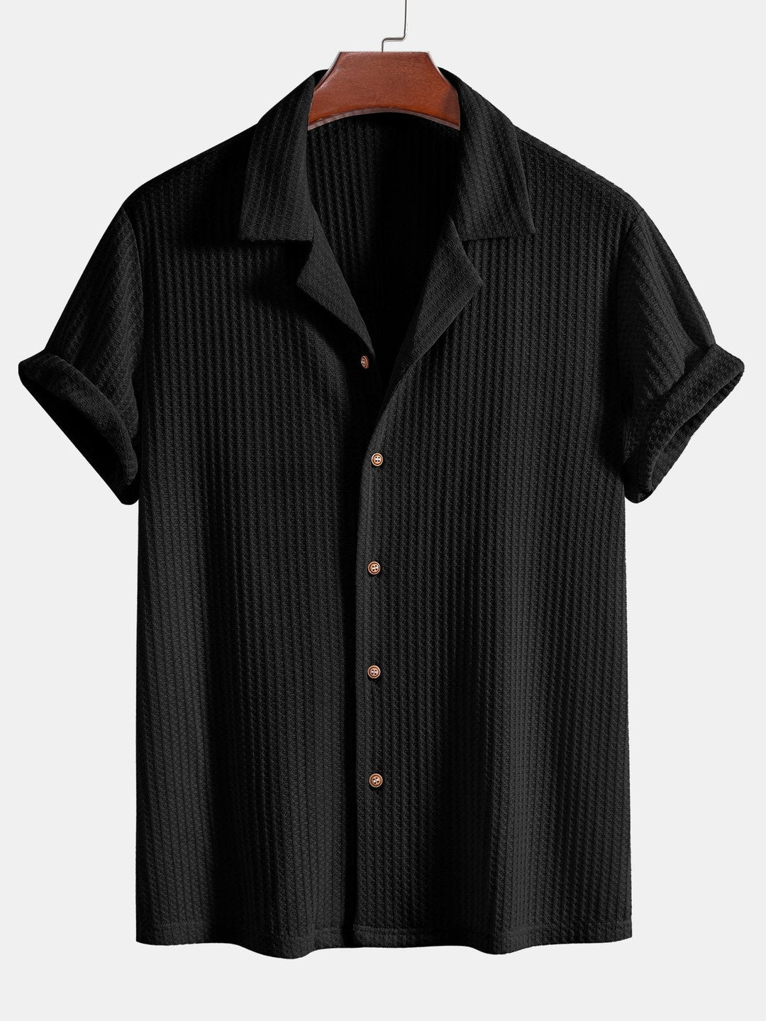 Short-Sleeve Cuban Shirt and Straight-Leg Linen Pants