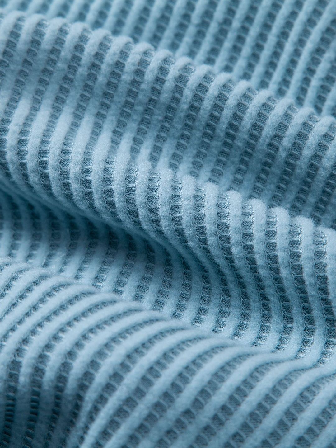 Button-Up Waffle Shirt
