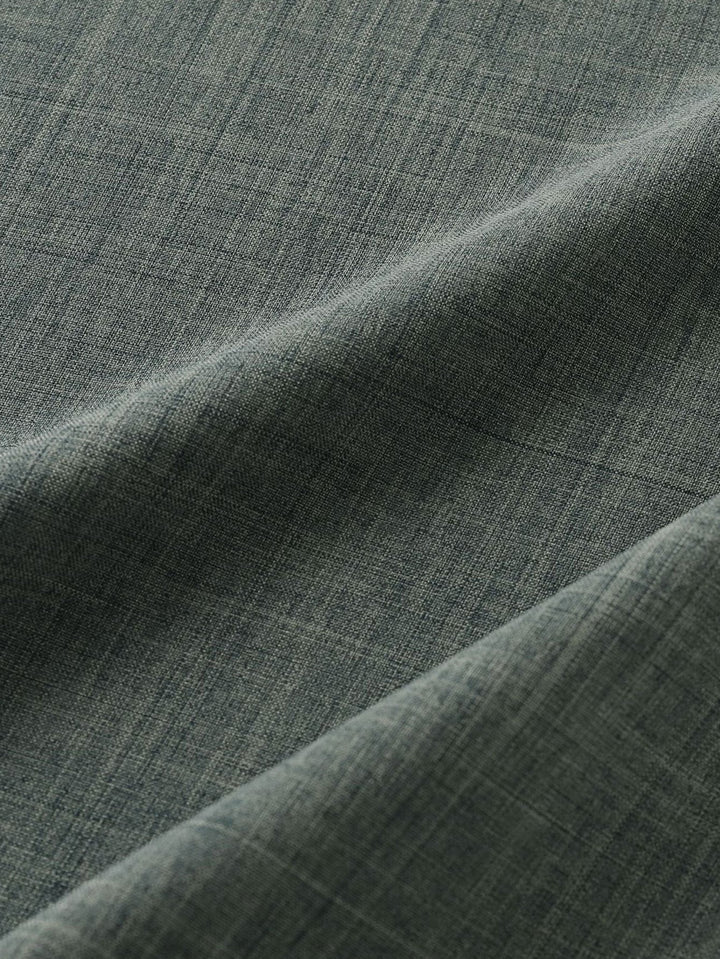 Short Sleeve Linen Henley Shirt
