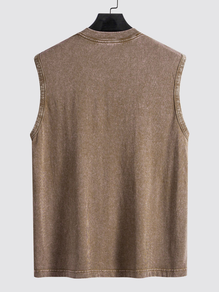 Worn and Faded Tank Top