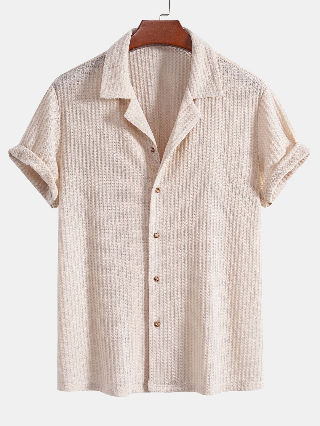 Short-Sleeve Cuban Shirt and Straight-Leg Linen Pants