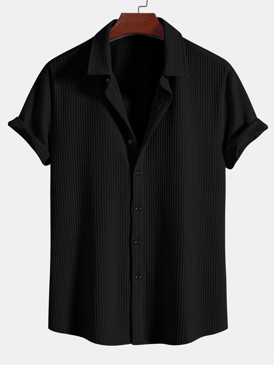 Shirt and shorts with nervous button