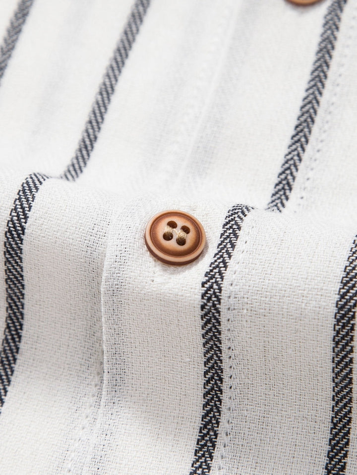 Cotton Brot Strangenment Butt Up Shirt